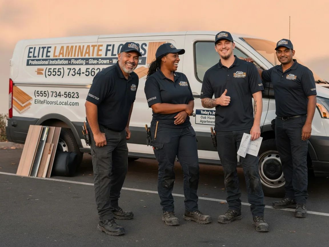 Laminate flooring installation company in Edgewood, IA